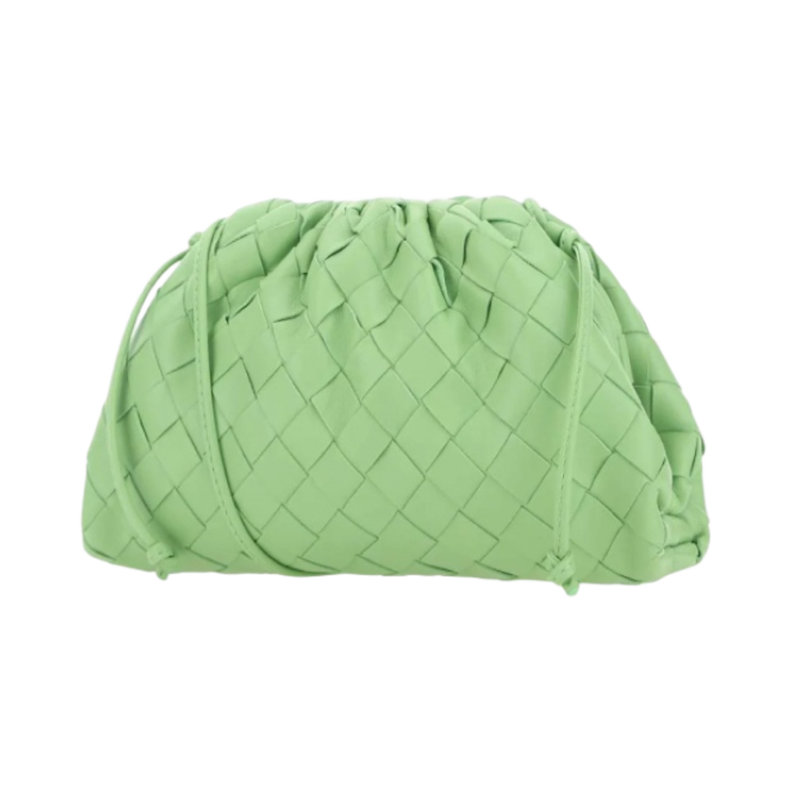 보테가 베네타 미니 레더 파우치 피스타치오(Bottega Veneta Mini Leather Pouch Pistachio) - 2
