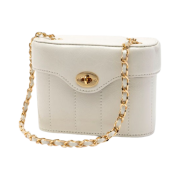 Cardinal Red Andy Bag White