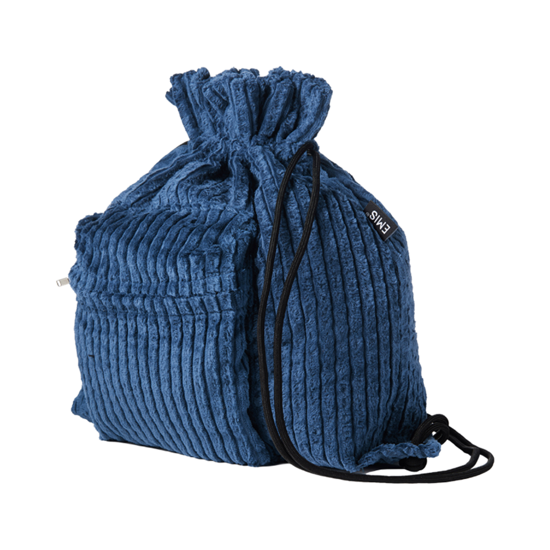 이미스 코듀로이 백팩 블루(Emis Corduroy Backpack Blue) - 2