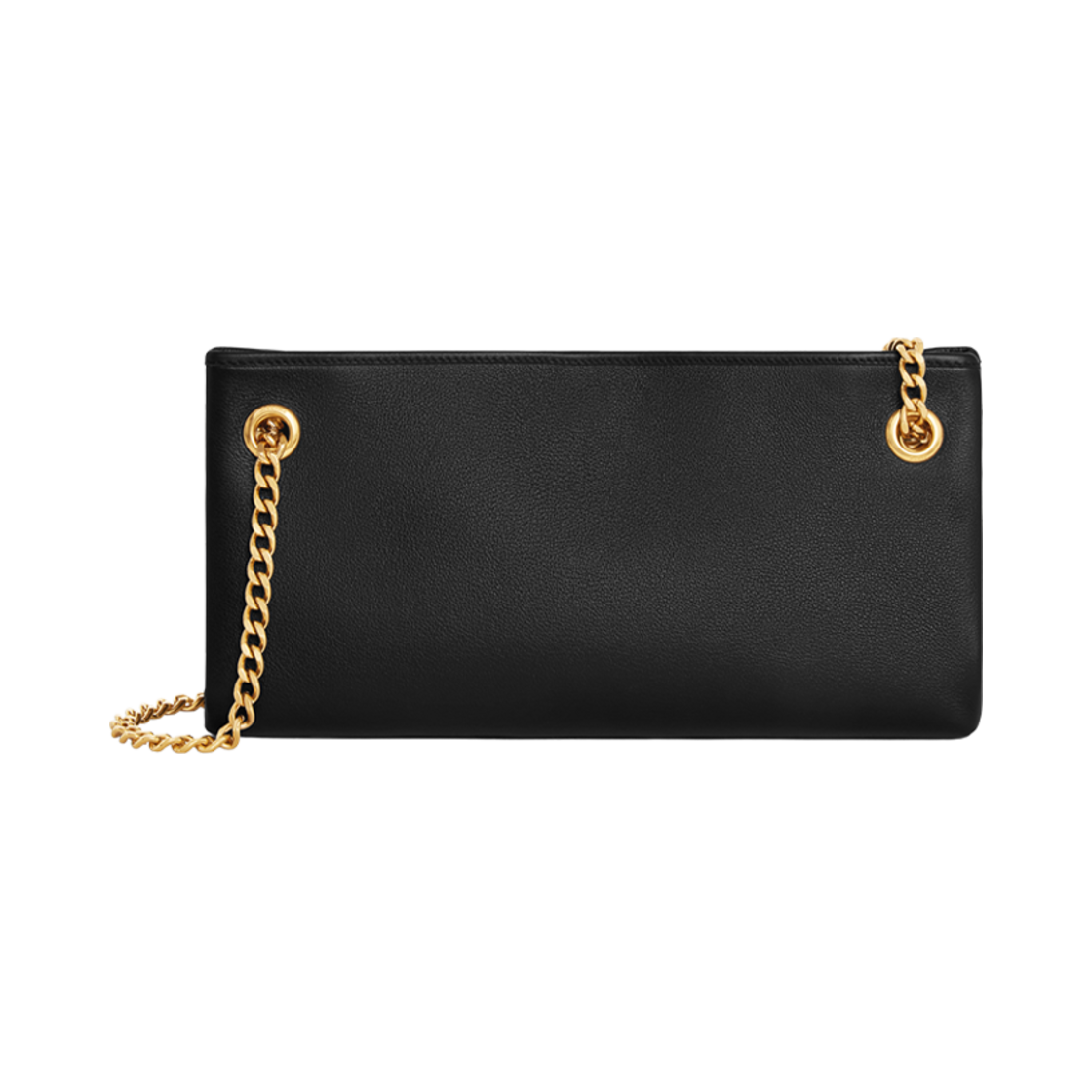 셀린느 뉴스페이퍼 체인 백 트리옹프 소프트 서플 카프스킨 블랙(Celine Newspaper Chain Bag Triomphe Soft in Supple Calfskin Black) - 3