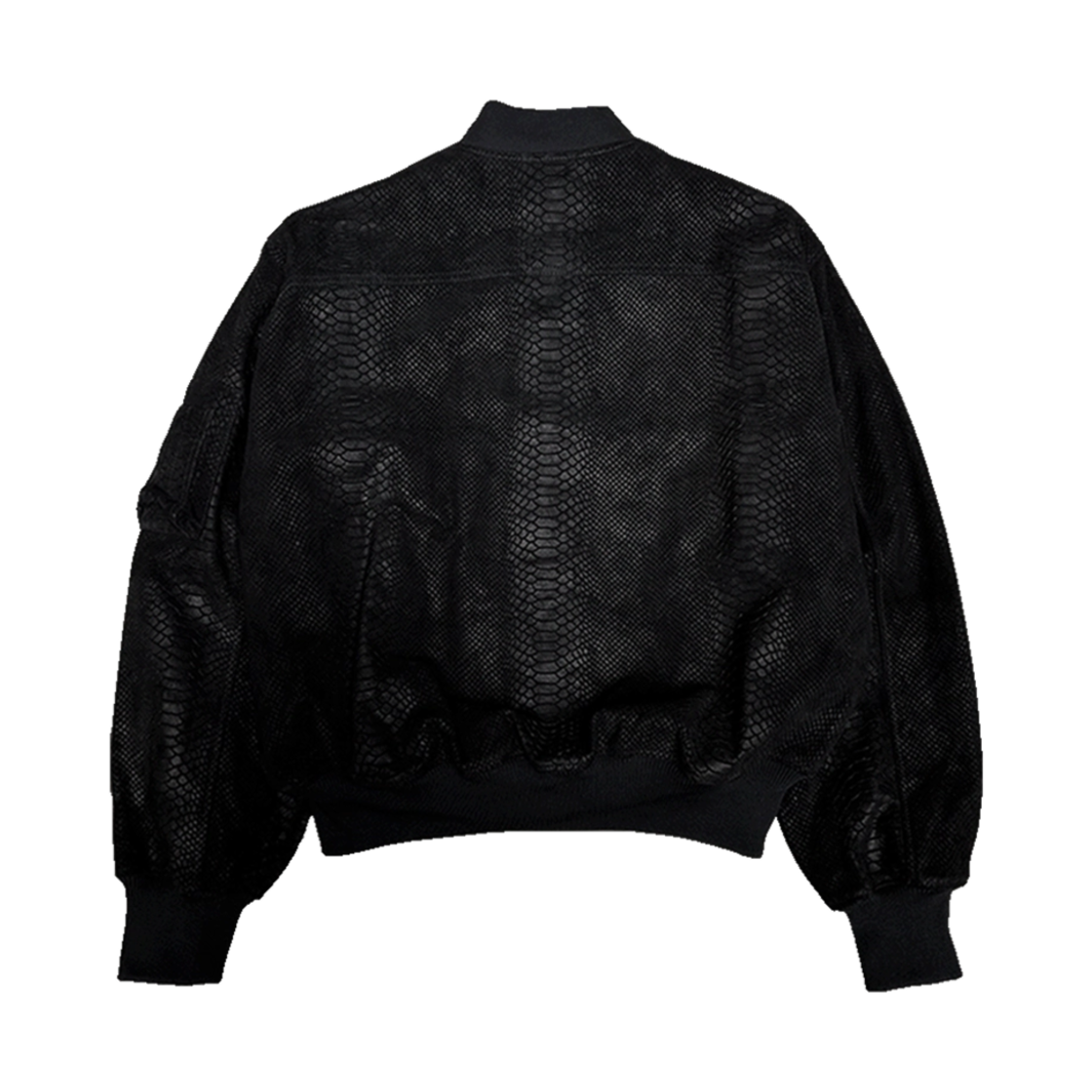 언더마이카 블랙 맘바 이펙트 매트 스웨이드 MA-1 매트 블랙 - 25SS(Undermycar Black Mamba Effect Matt Suede MA-1 Matt Black - 25SS) - 2