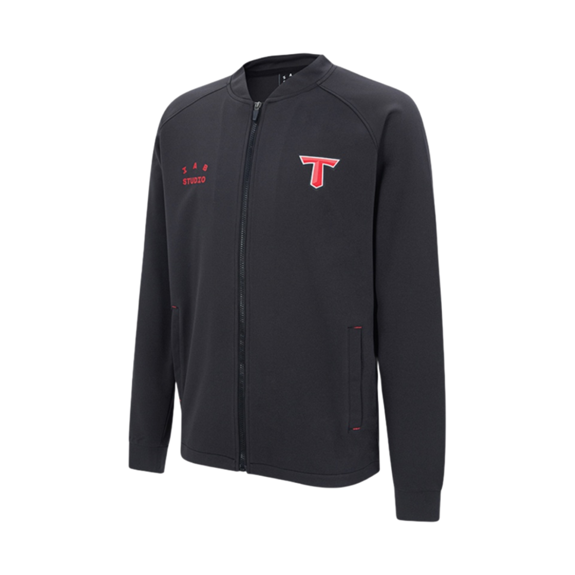기아 타이거즈 x 아이앱 스튜디오 어센틱 트레이닝 자켓 블랙(Kia Tigers x IAB Studio Authentic Training Jacket Black)