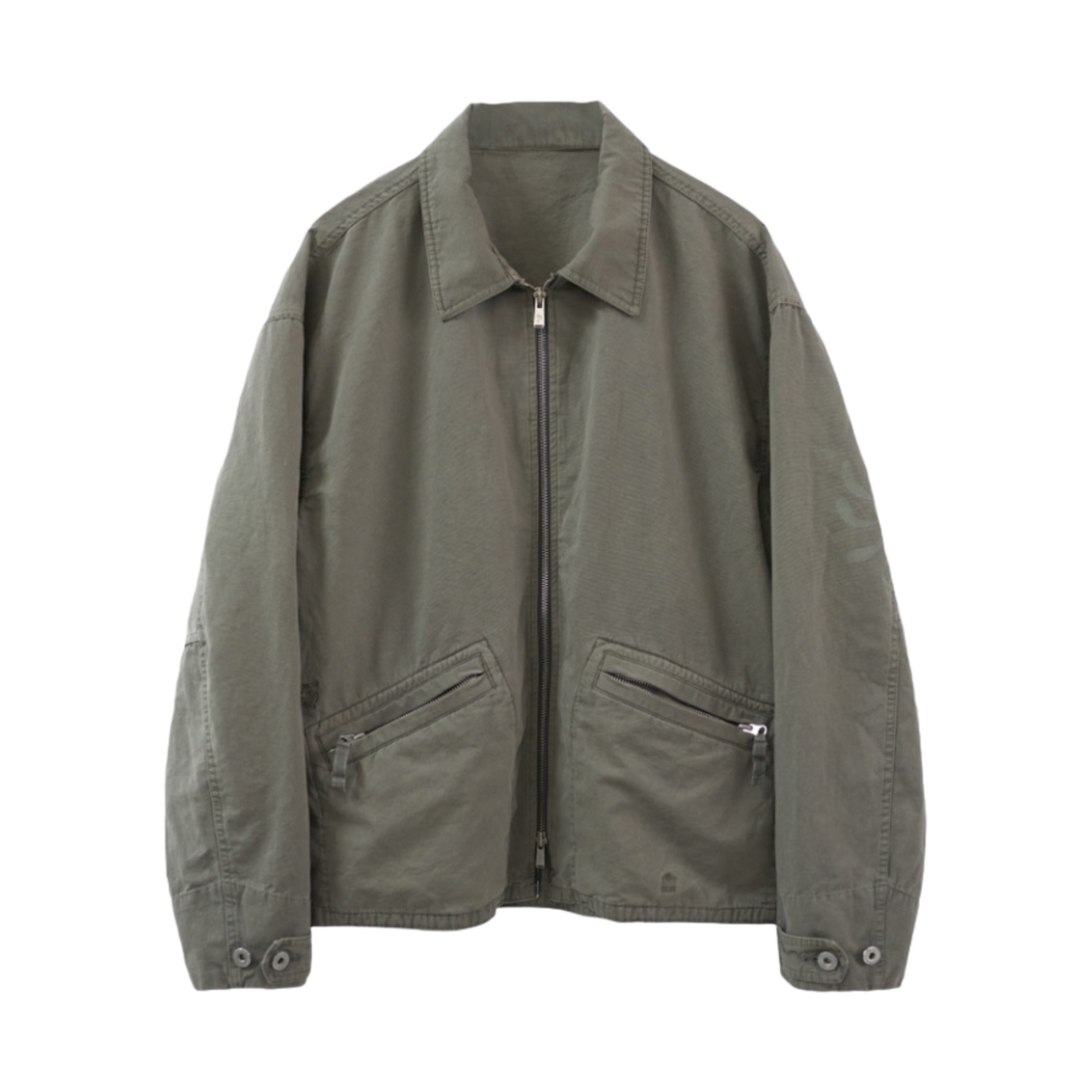 폴리테루 x 행크 스윙 탑 자켓 세이지 - 24SS(Polyteru x HANK Swing Top Jacket Sage - 24SS)