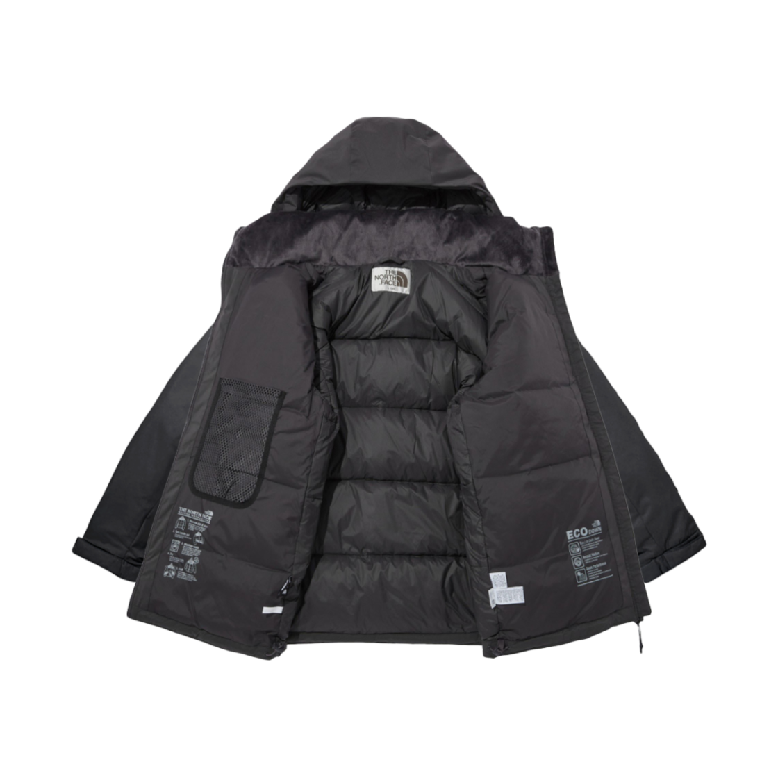 노스페이스 화이트 라벨 액션 테크 다운 자켓 차콜 그레이(The North Face White Label Action Tech Down Jacket Charcoal Grey) - 3