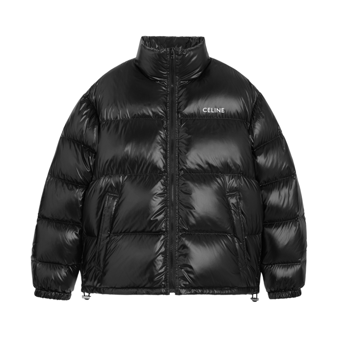 셀린느 퍼퍼 자켓 라이트웨이트 나일론 블랙(Celine Puffer Jacket in Lightweight Nylon Black)