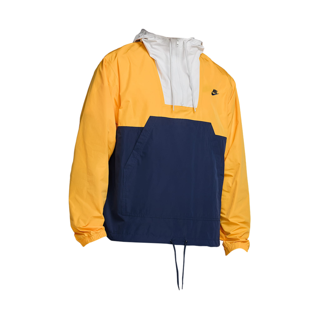 나이키 클럽 마리나 아노락 자켓 유니버시티 골드 미드나잇 네이비 - 아시아(Nike Club Marina Anorak Jacket University Gold Midnight Navy - Asia)