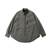 [SS24] moif Flyer Shirt Jacket Stone Ripstop
