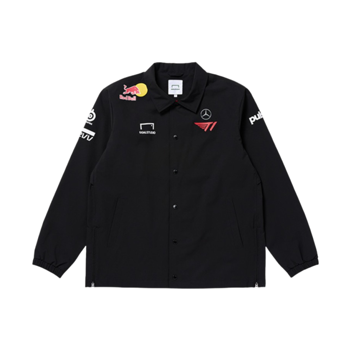 - T1 2025 VALORANT Uniform Jacket Black (Non Marking Ver.)