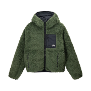 Stussy Sherpa Jacket Olive