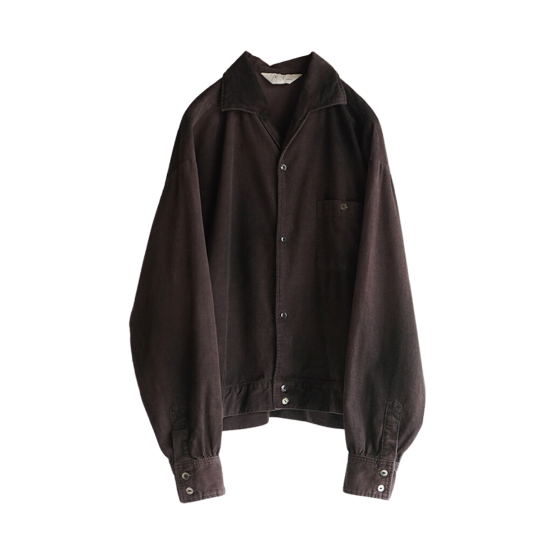 ANC-SH24 Ancellm Corduroy Short Jacket Charcoal