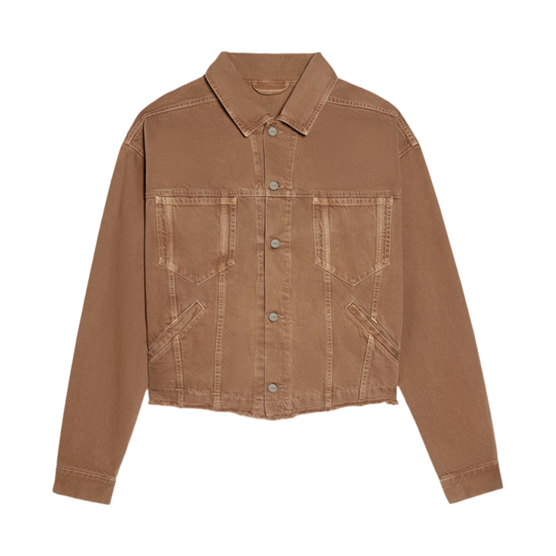 자크뮈스 라 베스트 드 니메스 크리올로 박시 데님 자켓 카멜 베이지(Jacquemus La Veste De Nimes Criollo Boxy Denim Jacket Camel Beige)