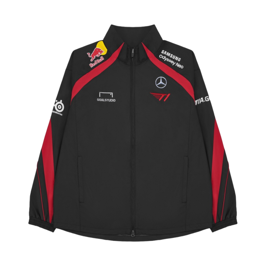 P4AJK002 T1 2024 VALORANT Uniform Jacket Black (Non Marking Ver.)