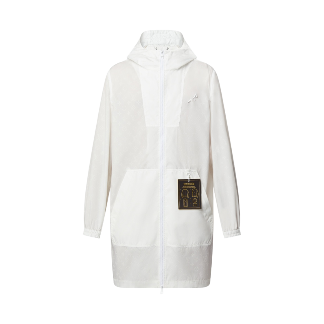 루이비통 모노그램 하프 윈드브레이커 옵티컬 화이트(Louis Vuitton Monogram Mid Length Windbreaker Optical White) - 1
