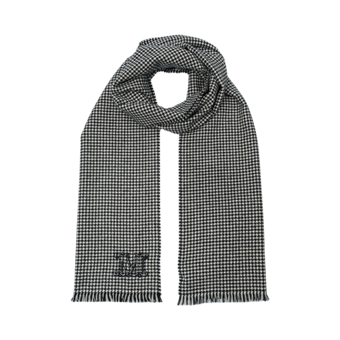 WSSTOLA-005 (W) Max Mara Wsstola Cashmere Scarf Black