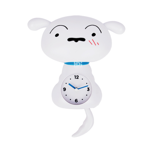 짱구는못말려 흰둥이 벽시계