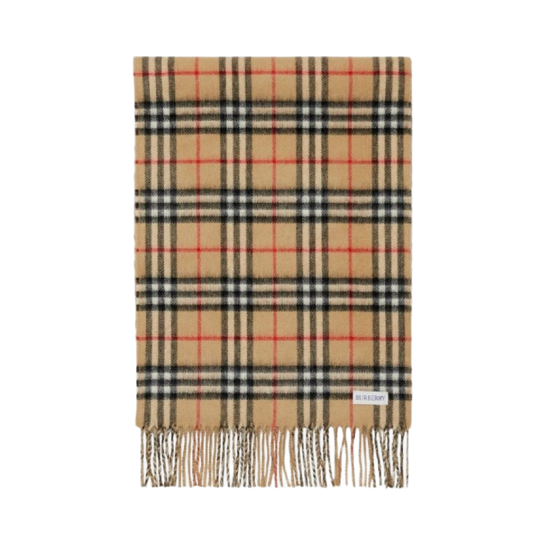 버버리 리버시블 체크 캐시미어 머플러 베이지(Burberry Reversible Check Cashmerer Muffler Beige) - 1