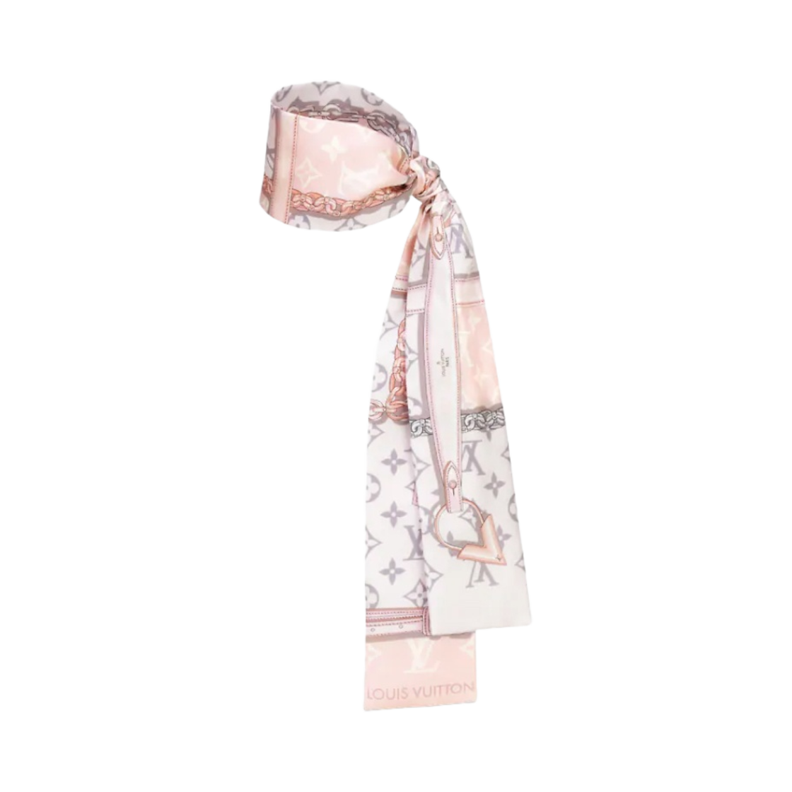 (W) 루이비통 모노그램 컨피덴셜 방도 라이트 핑크((W) Louis Vuitton Monogram Confidential Bandeau Light Pink) - 2