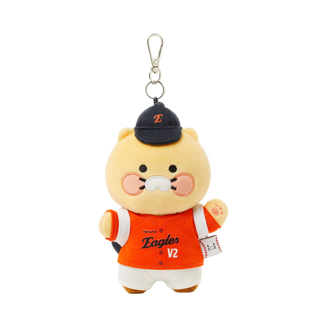 한국 프로야구 x 카카오 프렌즈 춘식이 키링 한화 이글스 V2(KBO x Kakao Friends Choonsik Keyring Hanwha Eagles V2)