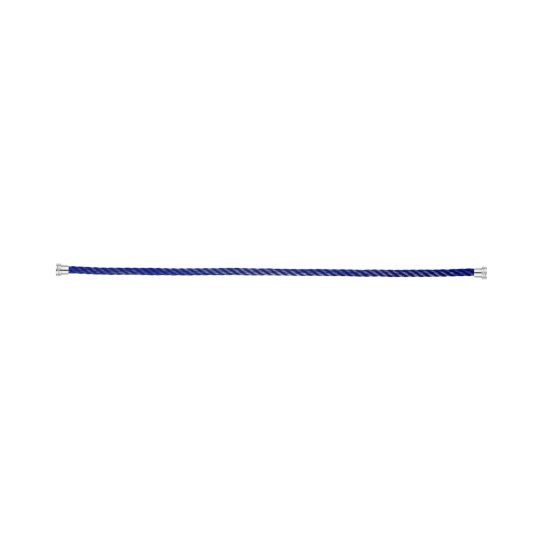 프레드 블루 진 케이블 브레이슬릿 미디움 화이트 골드(Fred Blue Jean Cable Bracelet Medium White Gold)