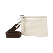 Athe garcon Travle Double Pouch Ivory