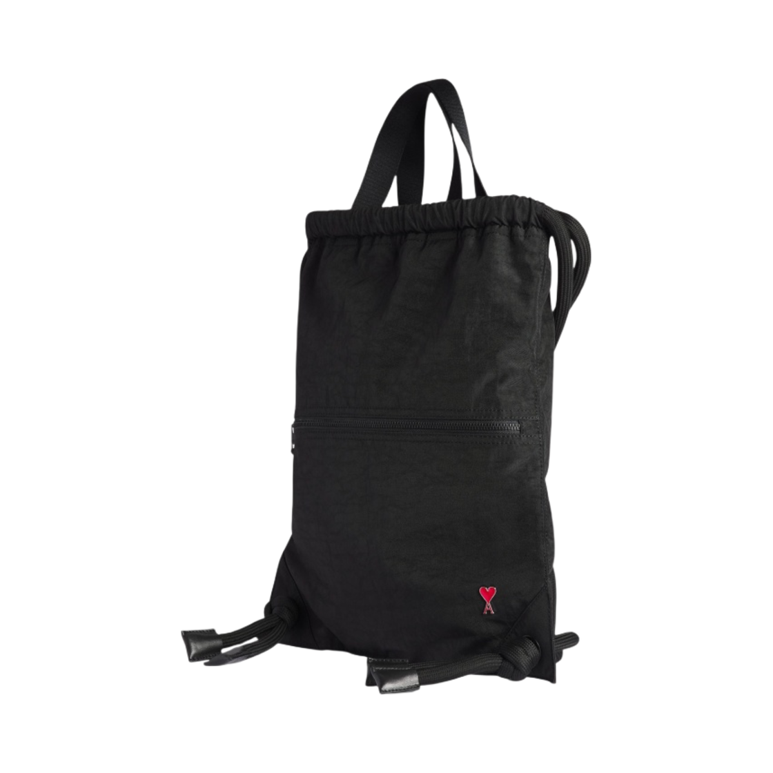 아미 하트 로고 리벳 스윔백 블랙(AMI de Coeur Rivet Swim Bag Black) - 2
