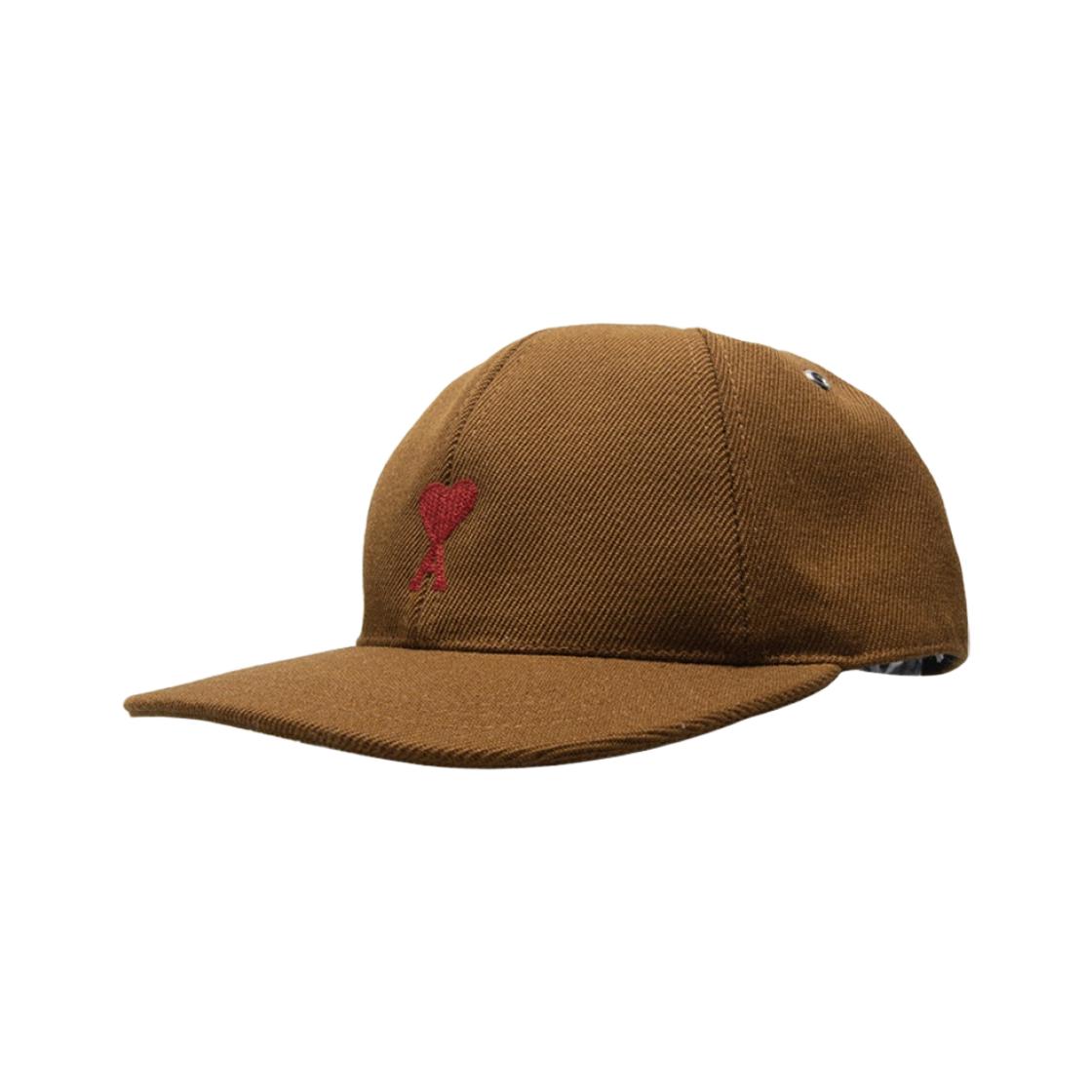 아미 스몰 하트 로고 베이스볼 캡 브라운(AMI de Coeur Baseball Cap Brown) - 1