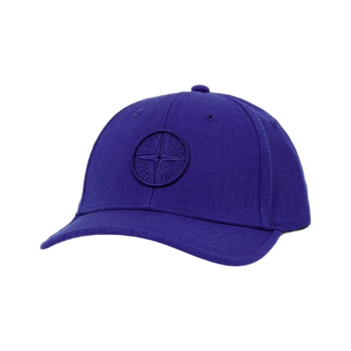 (키즈) 스톤 아일랜드 91263 6-패널 로고 캡 블루에뜨((Kids) Stone Island 91263 6-Panel Logo Cap Bluette) - 3