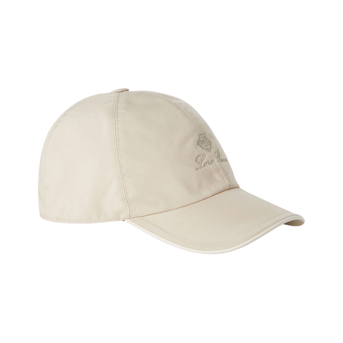 FAP9958-B3NM Loro Piana Microfiber Storm System Baseball Cap Sandshell Ivory