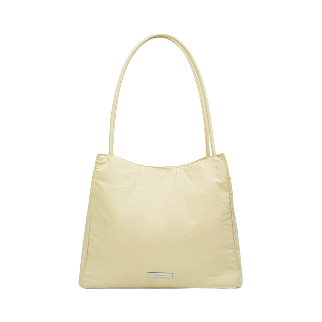 BS5SSD802BM Bensimon Nylon Shoulder Bag Butter Cream
