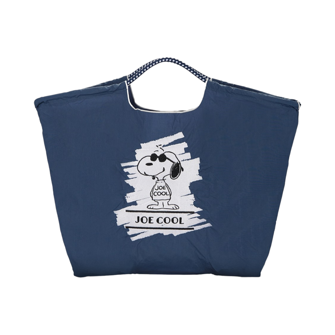 볼 앤 체인 스누피 조 쿨 에코백 M 네이비(Ball & Chain Snoopy Joe Cool Eco Bag M Navy)