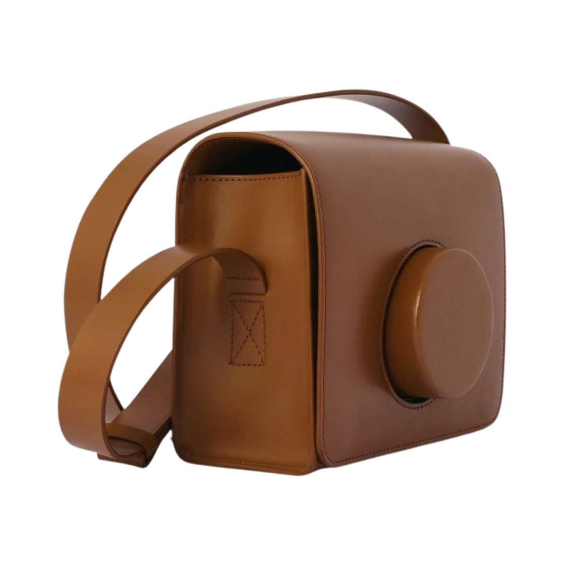 르메르 카메라백 베지터블 탠 레더 토바코(Lemaire Camera Bag Vegetable-Tanned Leather Tobacco) - 2