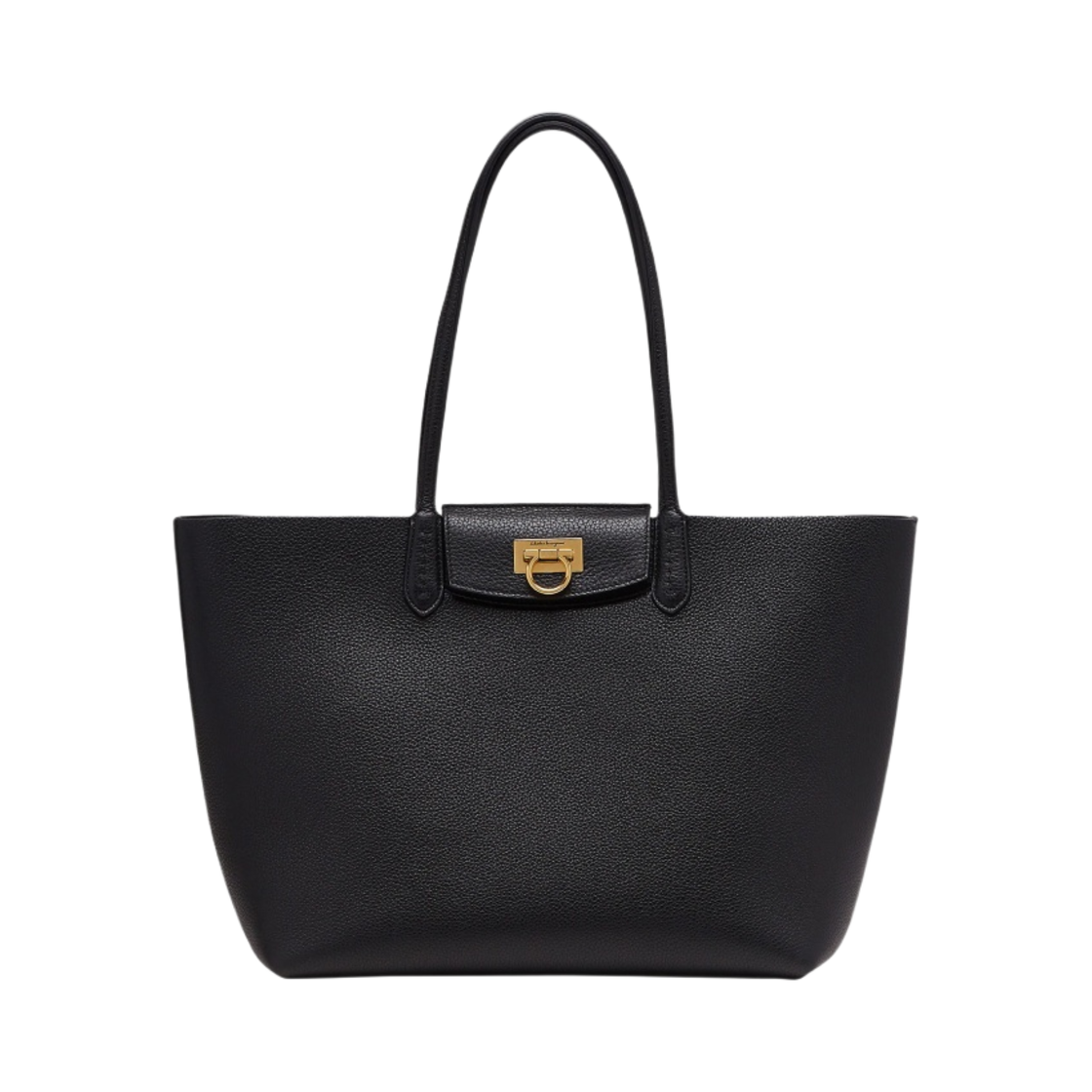 페라가모 스몰 간치니 토트백 블랙(Ferragamo Small Gancini Tote Bag Black) - 1