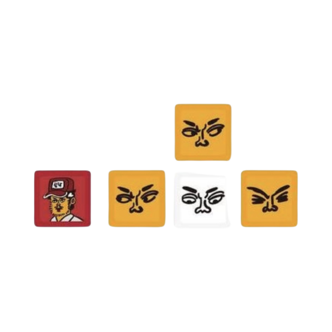 침착맨 키캡 세트 (5개 세트)(ChimChakMan Keycap Set (Set of 5))