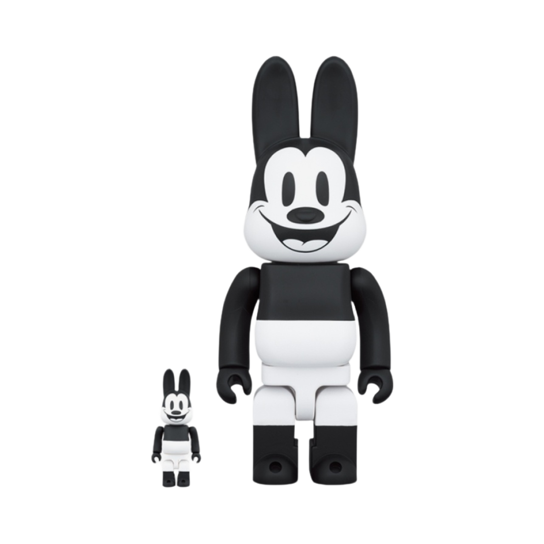 베어브릭 디즈니 오스월드 더 럭키 래빗 100% & 400% 세트(Bearbrick Disney Oswald the Lucky Rabbit 100% & 400% Set) - 1