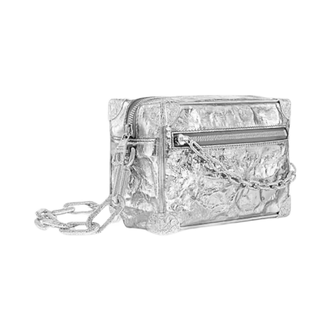루이비통 미니 소프트 트렁크 크러시드 실버(Louis Vuitton Mini Soft Trunk Crushed Silver) - 2