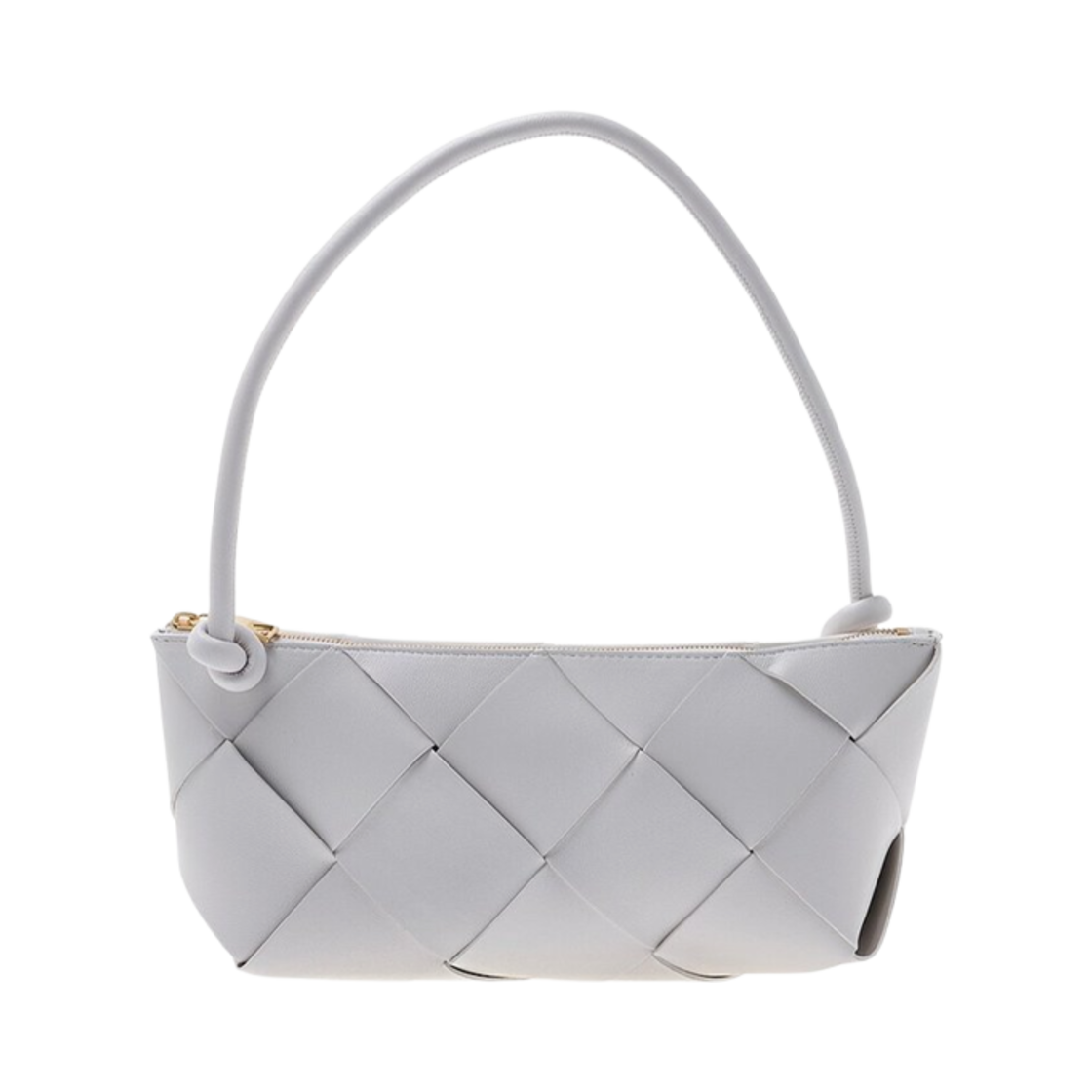 보테가 베네타 인트레치아토 미니 숄더백 초크(Bottega Veneta Intrecciato Mini Shoulder Bag Chalk) - 1