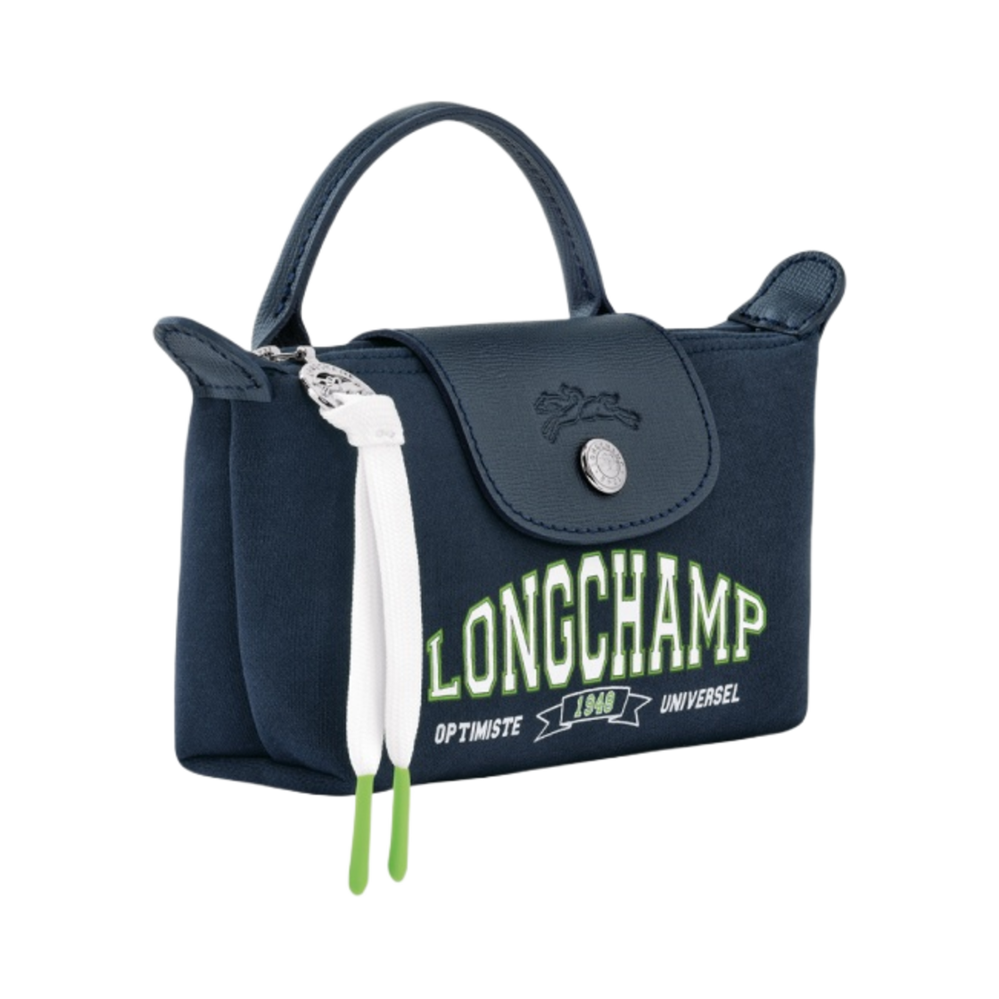 34175HEA006 Longchamp Le Pliage Collection Canvas Pouch Navy - #2