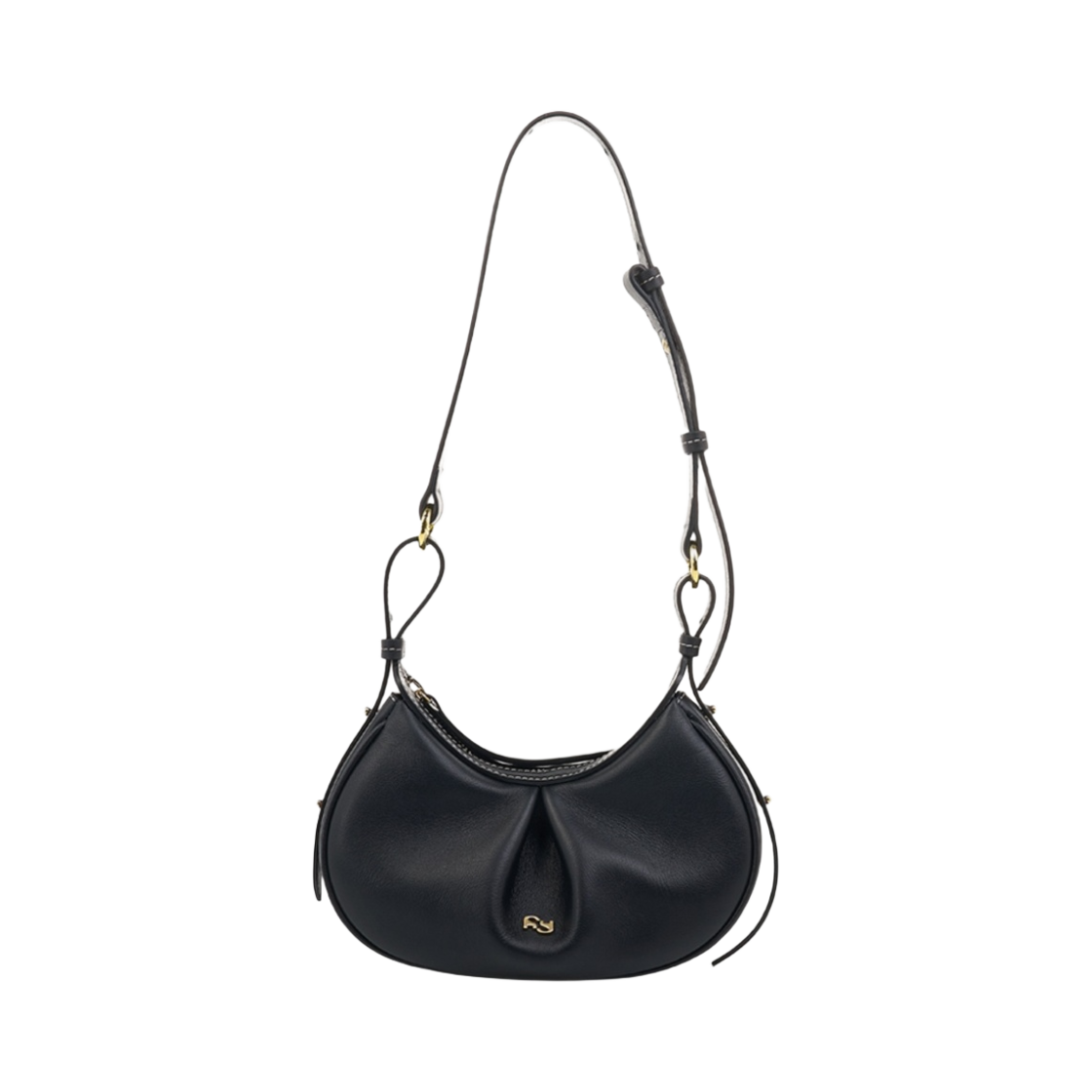 유제피 미니 빈 숄더백 블랙(Yuzefi Mini Bean Shoulder Bag Black)