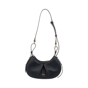 Yuzefi Mini Bean Shoulder Bag Black