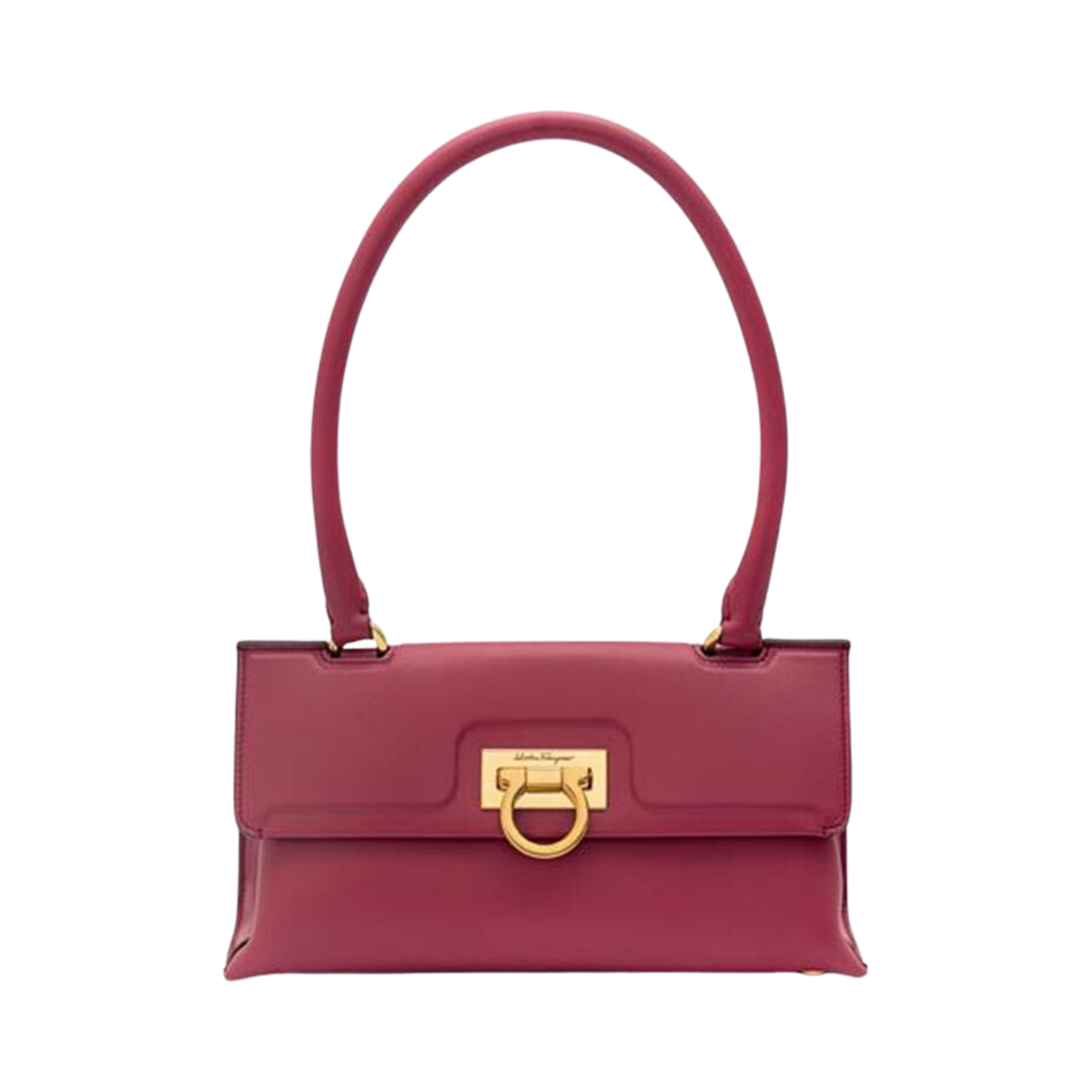 211495-754364 Ferragamo Trifolio Swing Bag Burgundy
