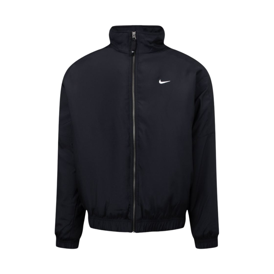 나이키 NRG 솔로 스우시 사틴 봄버 자켓 블랙 블리치드 코랄 - 아시아