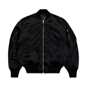 ALPHA INDUSTRIES Ma-1 Base Flight Jacket Black