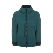 Stone Island 41421 Opaque Nylon Twill Down Dark Green - 22FW