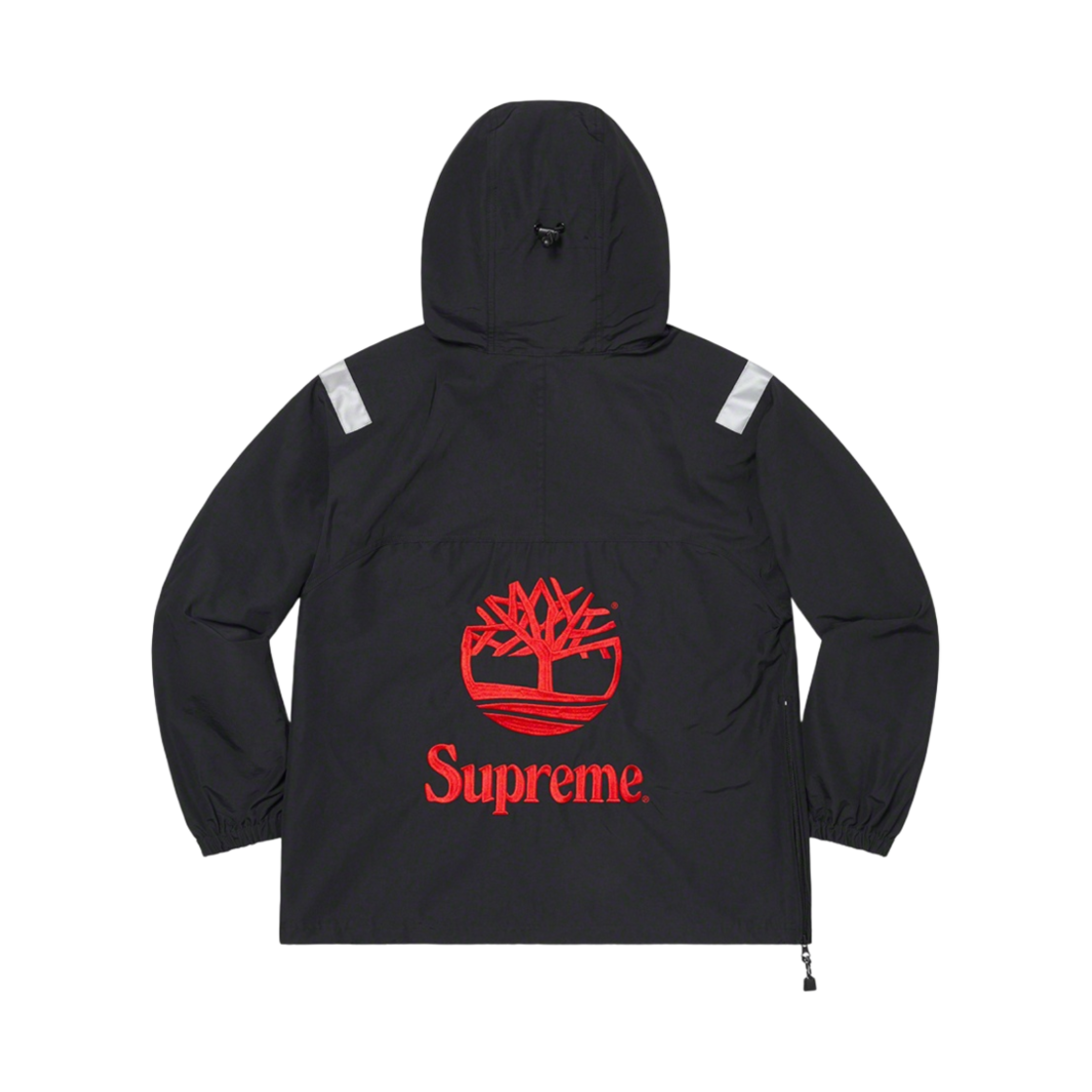 슈프림 x 팀버랜드 리플렉티브 테이핑 아노락 블랙 - 21SS(Supreme x Timberland Reflective Taping Anorak Black - 21SS) - 2