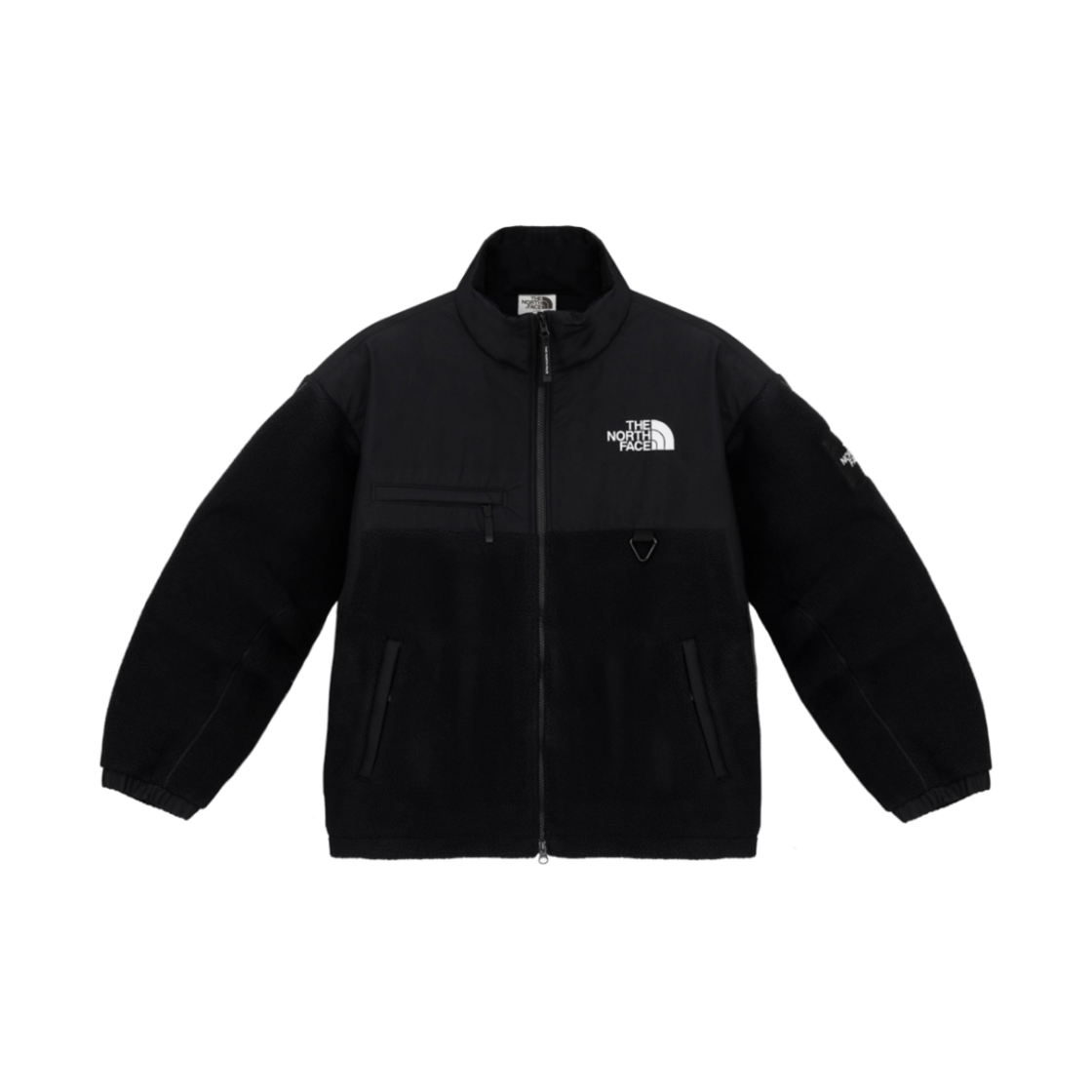 NJ4FQ52J The North Face White Label New Utility Fleece Jacket Black