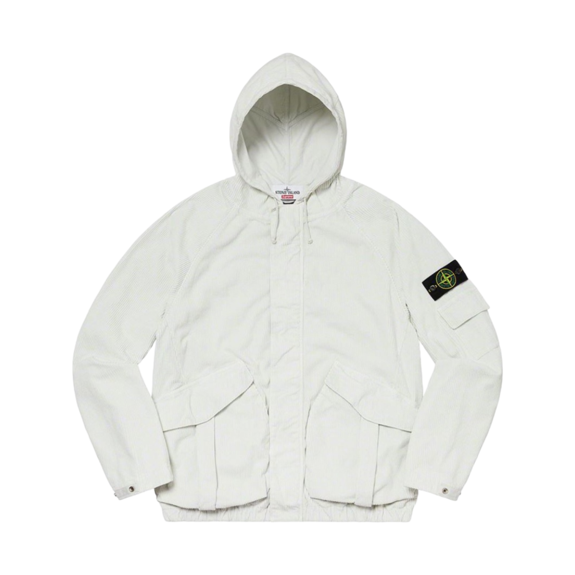 슈프림 x 스톤 아일랜드 코듀로이 자켓 스톤 - 20FW(Supreme x Stone Island Corduroy Jacket Stone - 20FW)