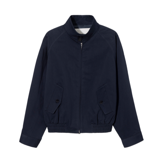 UDJU5A111N3 Dunst Unisex Modern Harrington Jacket Deep Navy