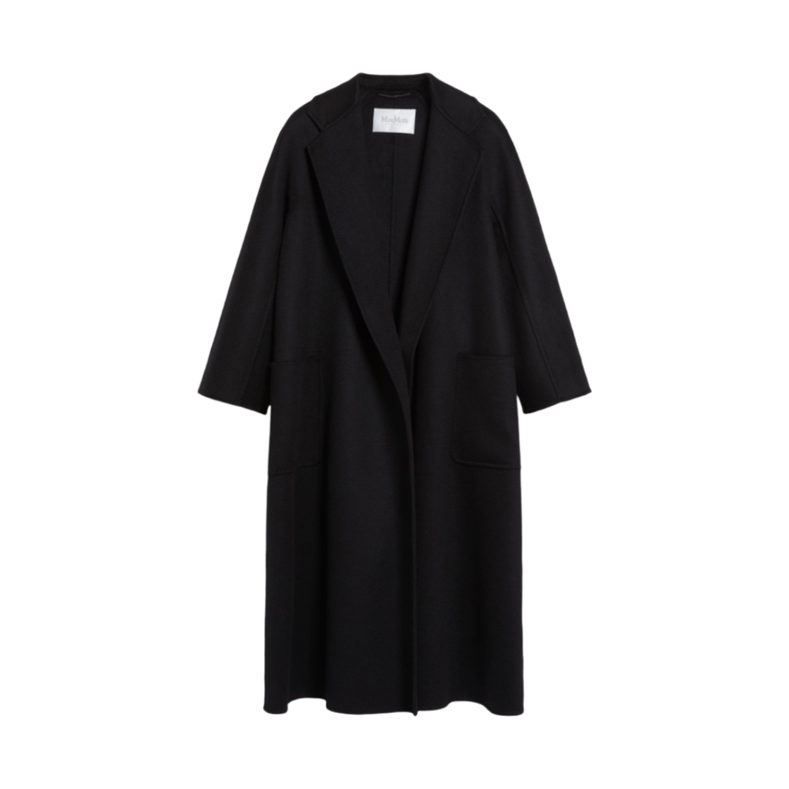 (W) 막스마라 루드밀라 아이콘 코트 블랙((W) Max Mara Ludmilla Icon Coat Black)