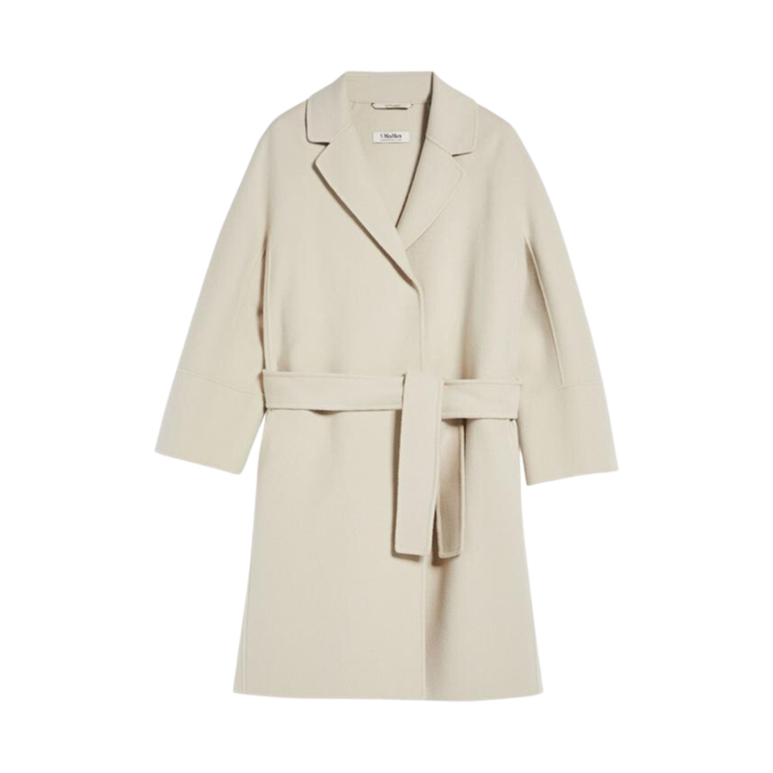 (W) S 막스마라 아로나 버진 울 코트 베이지