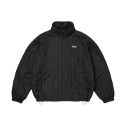 Supreme Reflective Pinstripe Track Jacket Black - 24FW